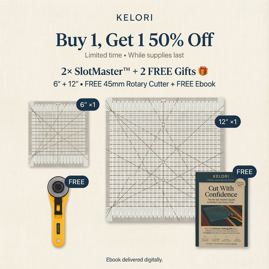 SlotMaster™ Precision Quilting Ruler