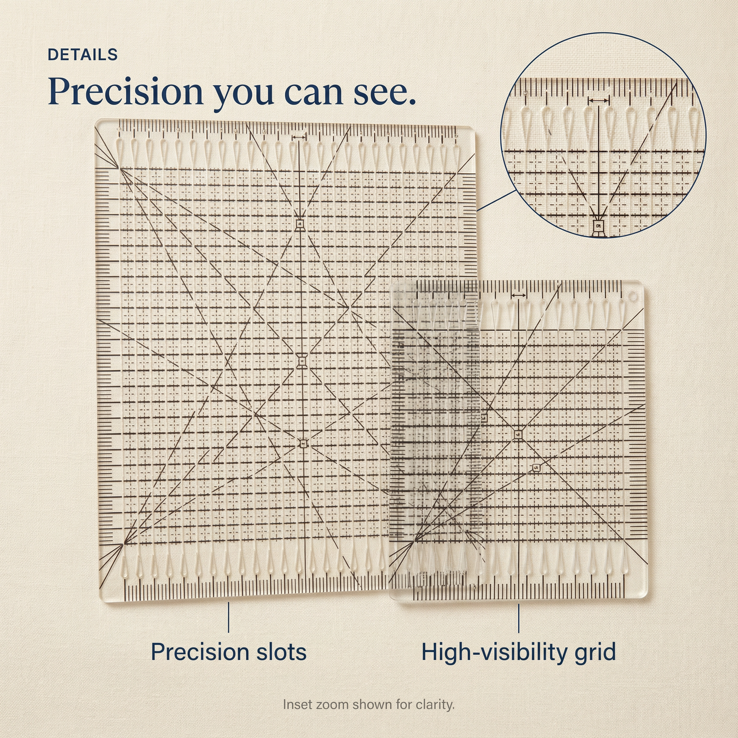 SlotMaster™ Precision Quilting Ruler